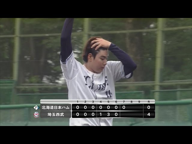 【팜】라이온스·가미마 영원 7회 95구 5탈삼진 무실점의 호투를 보인다!! 2024년 7월 4일 사이타마 세이부 라이온스 대 홋카이도 일본 햄 파이터스