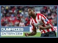 INTERVIEW | Dumfries over kritiek in Oranje en Europa League-ambities