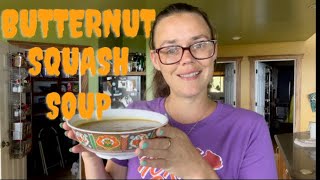 Preparing Butternut Squash Soup | Meal in a Jar