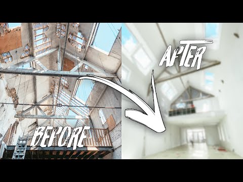This Couple Spent Two Years Turning An Abandoned Factory Into Their Dream Home. Here's A Time Lapse Of How They Did It