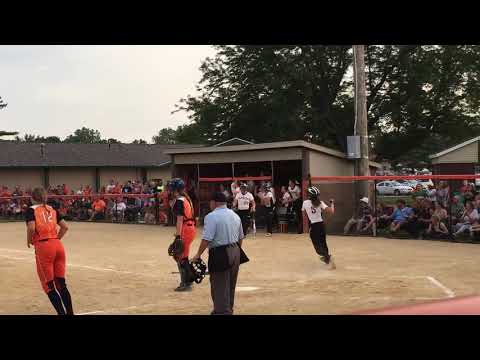 Washington freshman Saylor Marchand ties sectional semifinal in sixth inning