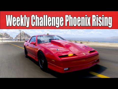 Forza Horizon 5 Weekly Challenge Phoenix Rising - 1987 Pontiac Firebird Trans AM GTA