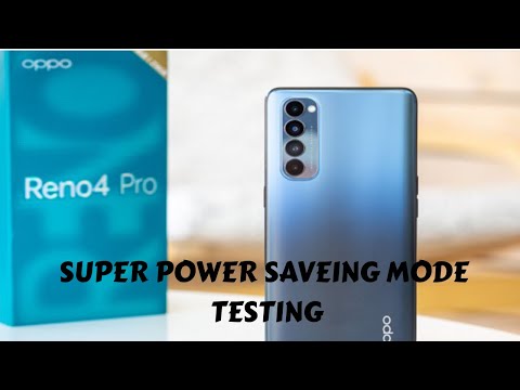 Oppo Reno 4 Pro | Super Power Saving Mode | Testing 5 % Battery.  @ColorOS @oppomobileindia