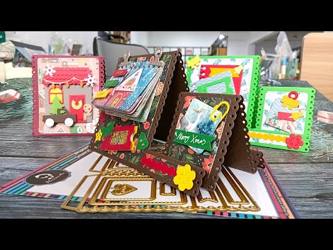 Table stand Z fold card tutorial | Mini calendar | Photo Frame- #Alinacutle #papercraft  #diy