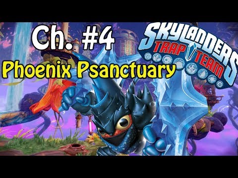 Skylanders Trap Team PS4 Walkthrough  Chapter 4 Phoenix Psanctuary 100% Nightmare Mode