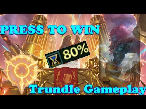 Press to Win Trundle || Urf trundle gameplay