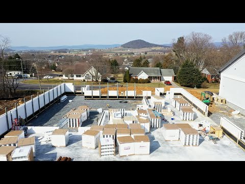 ICF for a Commercial Project Firewall - Rocktown ICF and BuildBlock Forms in Action