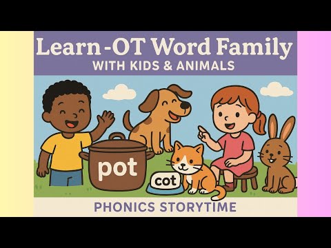 🐾 Learn with Ishaanya: The OT  Word Adventures: Bed time stories 📚🎉