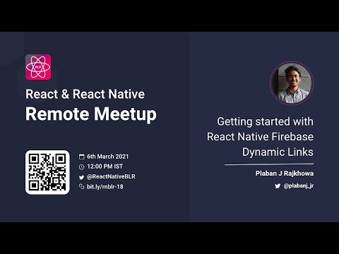 Getting Started with React Native Firebase Dynamic Links By Plaban J Rajkhowa