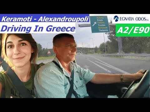 0utlet Flamingo Retail Park(Xanthi)|Driving Tour(A2/E90)Keramoti-Alexandroupoli