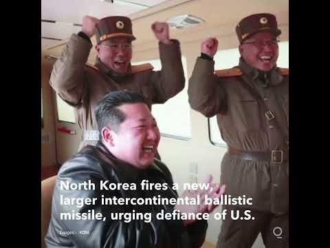 North Korea Fires Larger Intercontinental Ballistic Missile