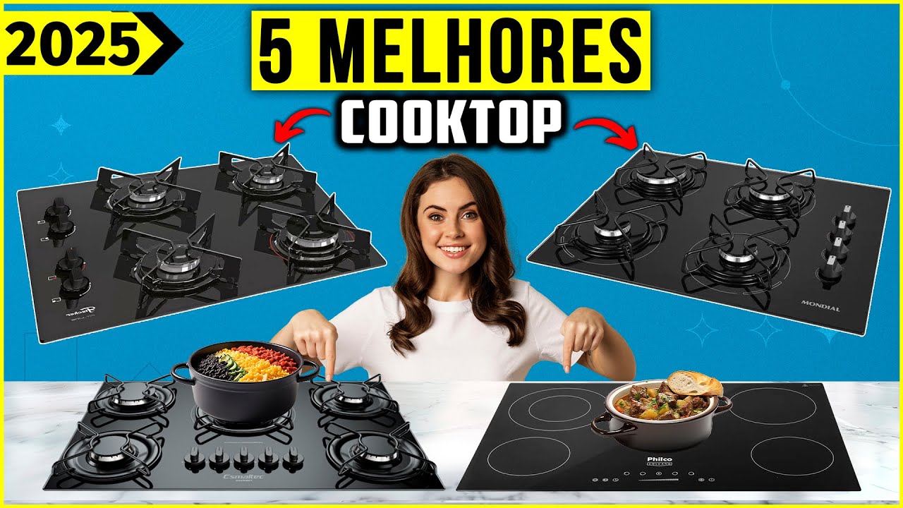 Os 5 Melhores Cooktop Em 2024!