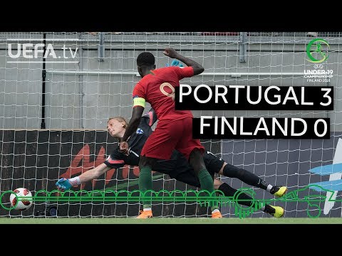#U19 EURO highlights: Portugal 3-0 Finland