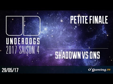 Shadown vs DNS - Underdogs 2017 S4 - Playoffs - Petite Finale - Starcraft 2