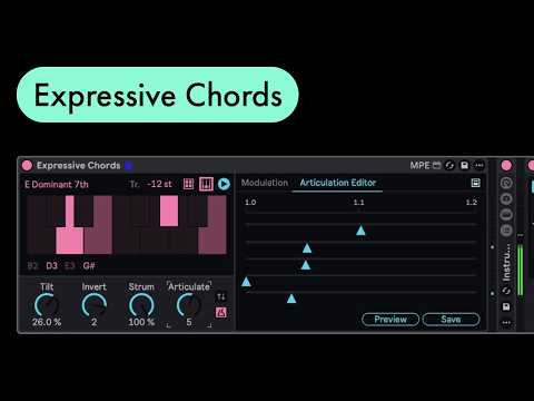 Ableton Live Tips: Make Arpeggios with Expressive Chords