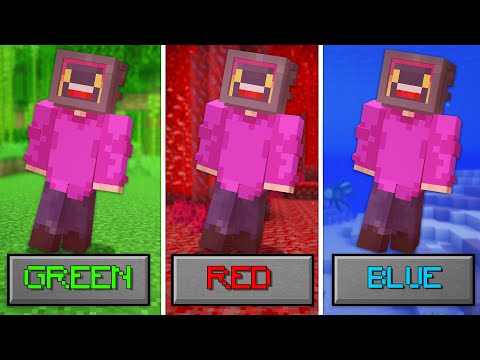 Minecraft, BUT You Cant Touch ANY COLOR!
