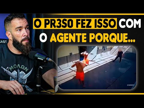 O PR3S0 NÃO GOSTOU E M4T0U O AGENTE | THIAGO SPARTA - POLICIAL PENAL | COP CAST