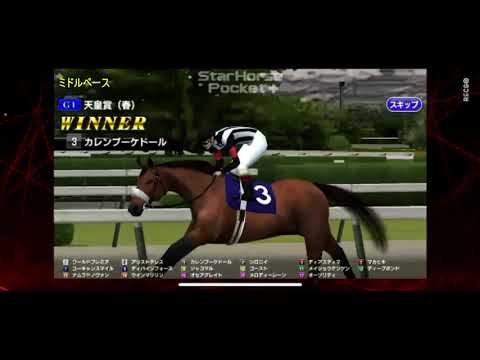 スタポケ予想　天皇賞春　最終決断　＃シミュレーション　＃予想　＃競馬　　　＃G1　＃カレンブーケドール　＃本命馬