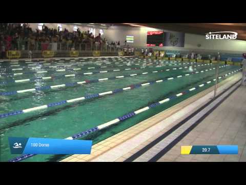 Serie 7 dei 100 Dorso  Assoluti Femmine Master - Campionati Regionali Master 2015 VENETO e FRIULI V