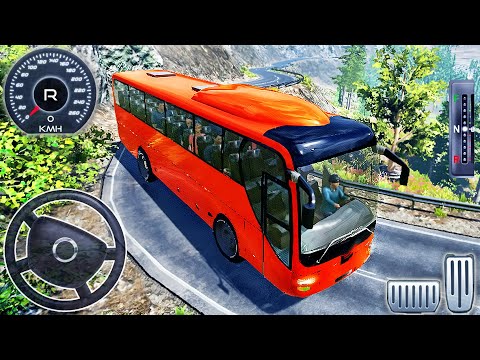 Offroad Coach Bus Uphill Driver - Tourist Transport Drive Simulator - Android GamePlay