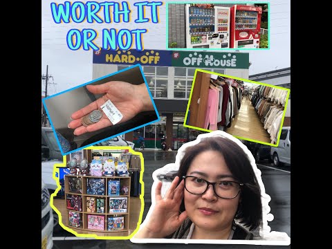 Expat Life | Second-hand store in Japan | Hard Off | Worth it OR not | PART 1