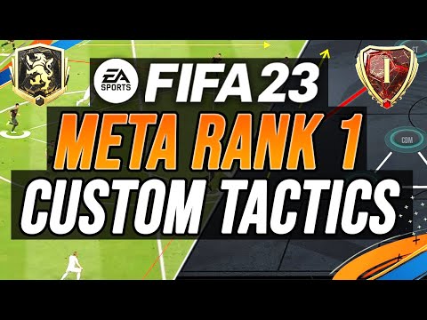 BEST META RANK 1 POST PATCH CUSTOM TACTICS & INSTRUCTIONS - ALL FORMATIONS SET UP - FIFA 23