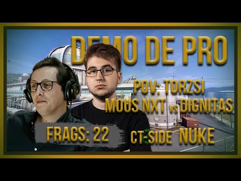 [PT] zorlaK Analisa: PoV TORZSI - MOUS NXT vs DIGNITAS - NUKE (CT-SIDE) [Demo de Pro]