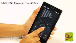 How to Pay your Water & Electricity Bills using eZ Cash