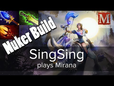 SingSing plays Mirana (Nuker Build) Full Game
