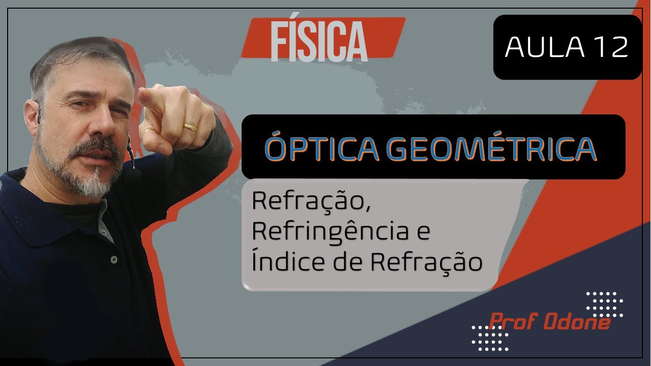 Índice de Refração e Refringência - Óptica Geométrica - Aula 12