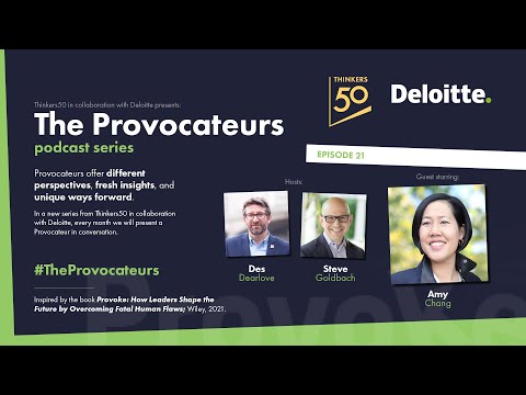 Amy Chang: Becoming an AI Entrepreneur | The Provocateurs