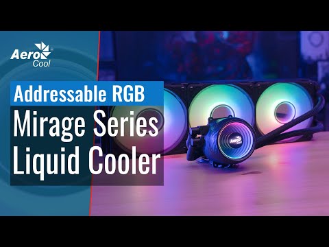 Aerocool Mirage L240 kompiuterio skysčio aušinimas video