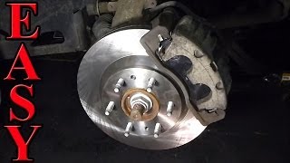 Front Brake Pad and Rotor Replacement
