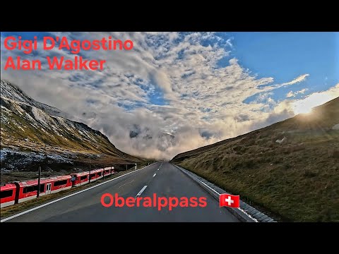 Incredibly beautiful 🤩 Switzerland 🇨🇭 Oberalppass 4K GoPro in action