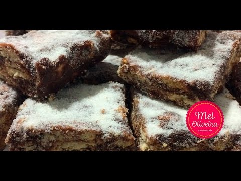 Palha Italiana - Receita deliciosa! Mel Oliveira
