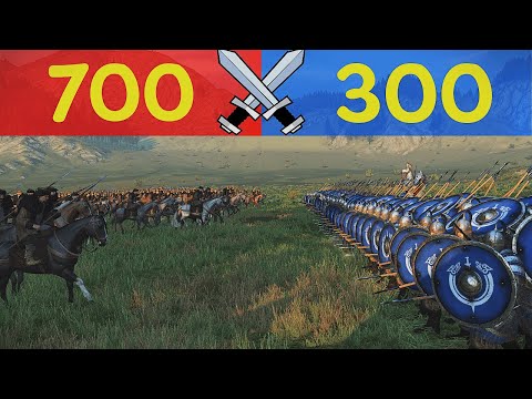 300 Shield Wall Standing Strong Against 700 Like REAL WAR DOGS