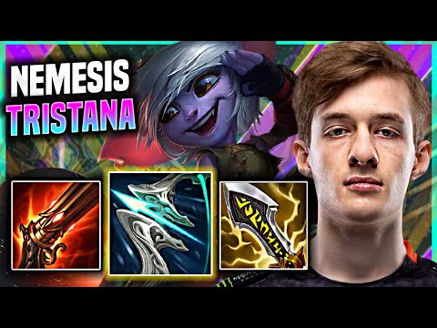 NEMESIS IS A MONSTER WITH TRISTANA! - Nemesis Plays Tristana MID vs Seraphine! | Challenger TV
