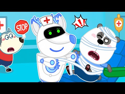 Oh No! A Fake Robot Doctor! 🤖 Lycan’s Funny Check-Up Disaster!