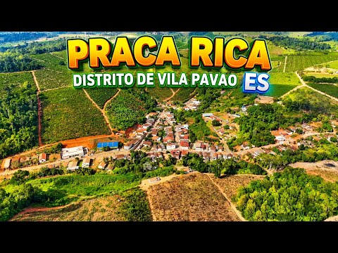 Praça Rica Distrito de Vila Pavão ES #PraçaRica #VilaPavão #EspíritoSanto #TurismoES #viralshorts 