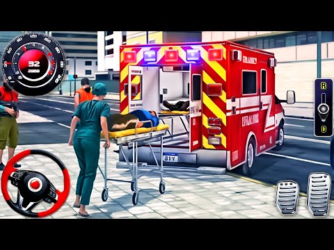 Ambulance Doctor Hospital Simulator - City Rescue Van Driving 3D - Android GamePlay