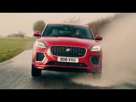NEW Jaguar E-Pace PHEV 2021 - FIRST LOOK driving, exterior & interior (P300E)