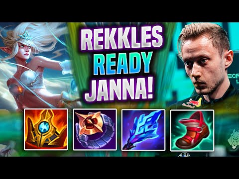 REKKLES IS READY TO PLAY JANNA! - KC Rekkles Plays Janna SUPPORT vs Annie! | Preseaason 2022