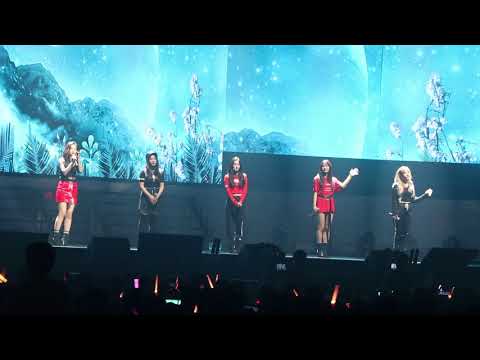180520 red velvet - moonlight melody (wonder k concert)