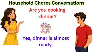 100 Household Chores English Conversations | Daily Use English Speaking Practice
