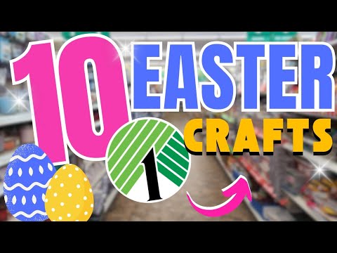 10 GORGEOUS 🌸 Easter Dollar Tree DIY Crafts
