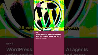 AI Writes and Publishes WordPress Posts Now #AI #WordPress #TechNews #FutureOfWeb