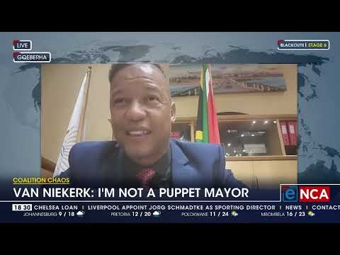Coalition chaos Van Niekerk takes over NMB mayorship