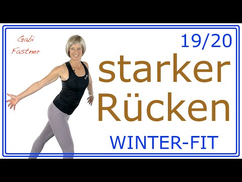 19/20⛷️47 min. für einen starken und schmerzfreien Rücken | ohne Geräte