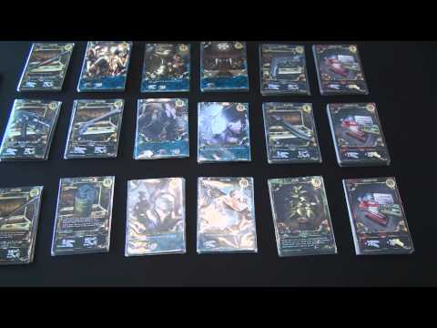 Drakkenstrike's Resident Evil Deck Building Game Components Breakdown in HD