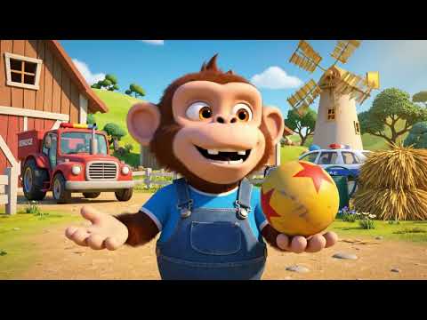 Kids Monkey King: The Brave Little Farmer Saves Animals in Trouble!